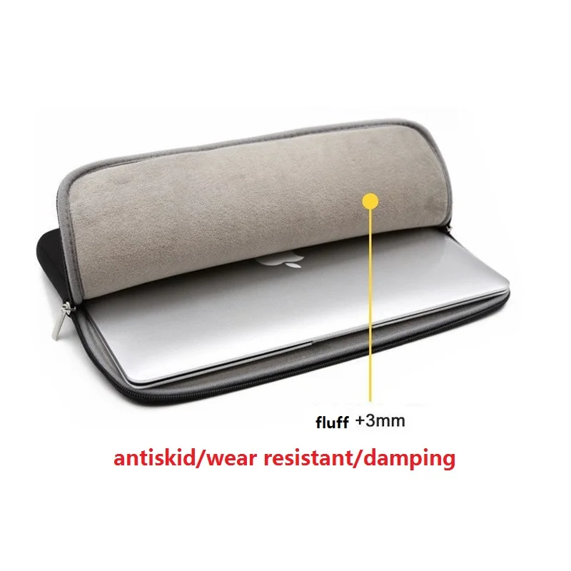 واقية حقيبة كمبيوتر محمول الحال بالنسبة لماك بوك اير برو ، دفتر الأكمام ، شاومي ، لينوفو ، آسوس ، ديل ، HP ، 11 "، 12" ، 13 "، 14" ، 15 "، 13.3"