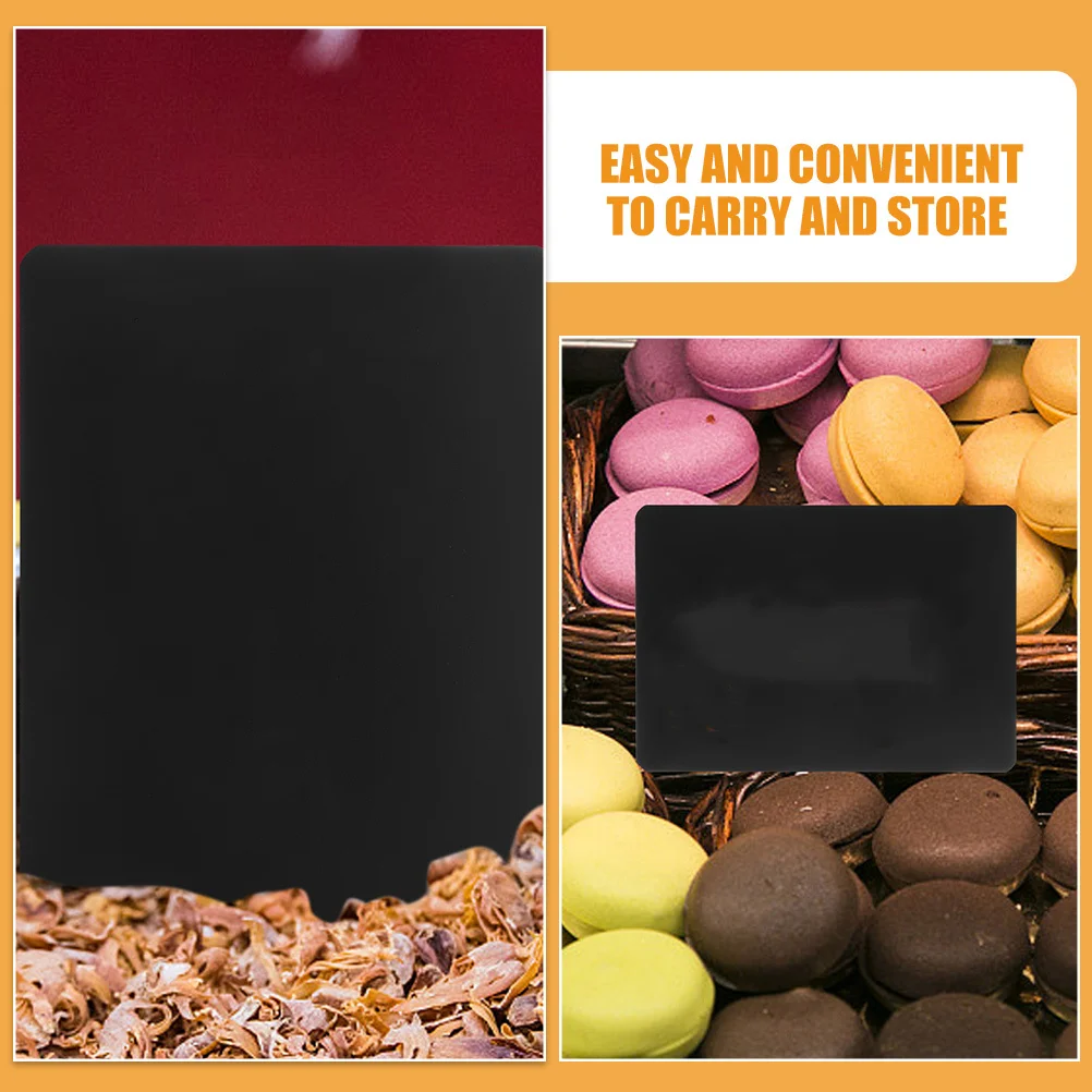 

8pcs Price Tag Display Stand For Supermarket Shelf Label Sign Multi-Functional Abs Wear-Resistant Storage Bins Basket Bin Label