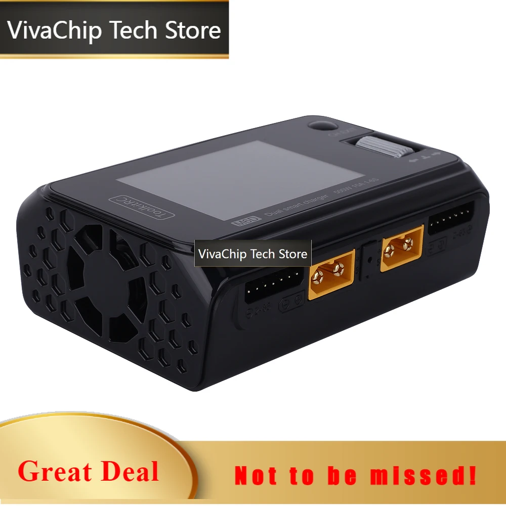 VivaCTToolkitRC M6D V3 500W 15A DC Dual Channel MINI Smart Charger Discharger High Quality