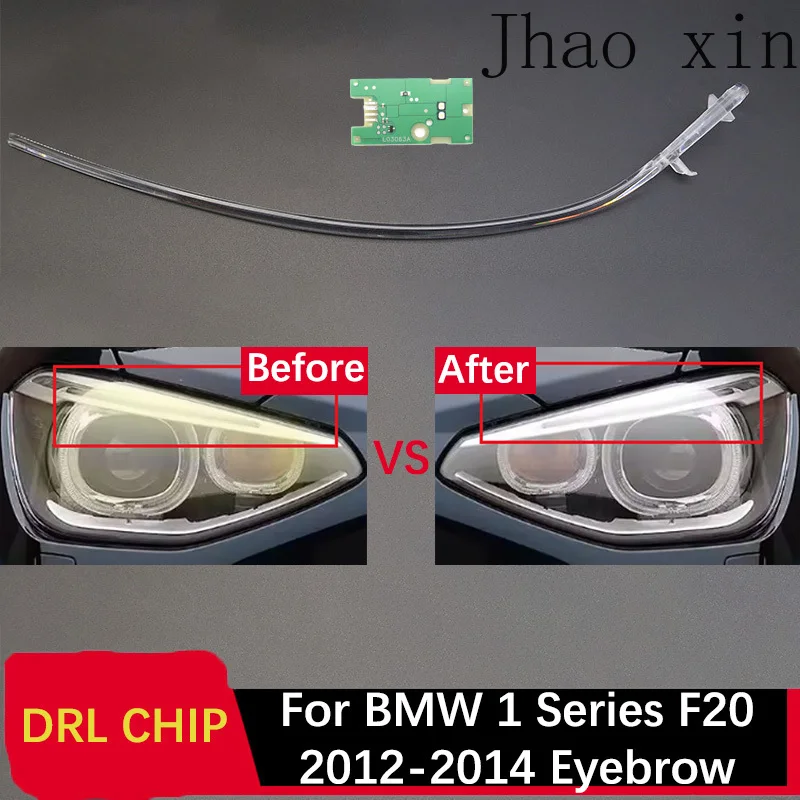 

Angel Eye Circuit Board White Lights Ballast Module Car Daytime Lights DRL CHIP Lamp Tube for BMW 1 Series F20 2012-2014 Eyebrow