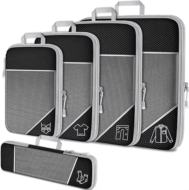 5 adet seyahat sıkıştırılmış a - Travel Accessories Organiser incelemesi ve fiyatı