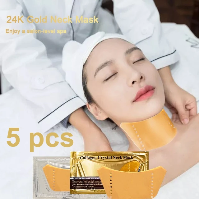 

24K Gold Collagen Neck Patch, Hydrating, Moisturizing, Nourishing and Care Lifting Neck Fine Patch