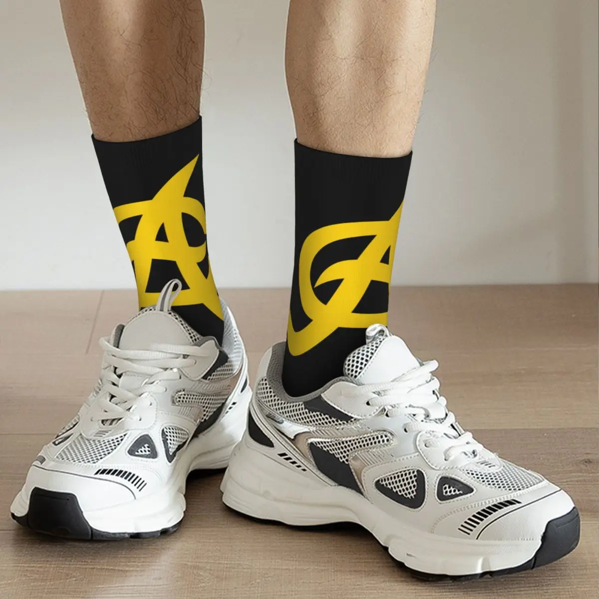 Aguilas cianenas meias do time de beisebol dominicano harajuku meias de alta qualidade durante toda a temporada meias longas para presente de aniversário unissex