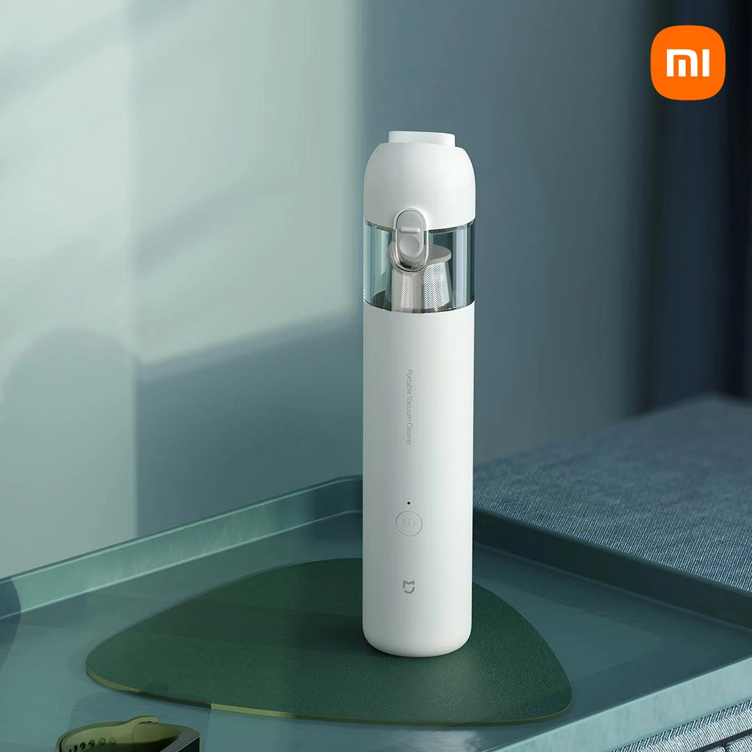 XIAOMI MIJIA aspiradora inalámbrica de mano 13KPa succión para el hogar coche aspiradora portátil inalámbrica, duración máxima de la batería 30min