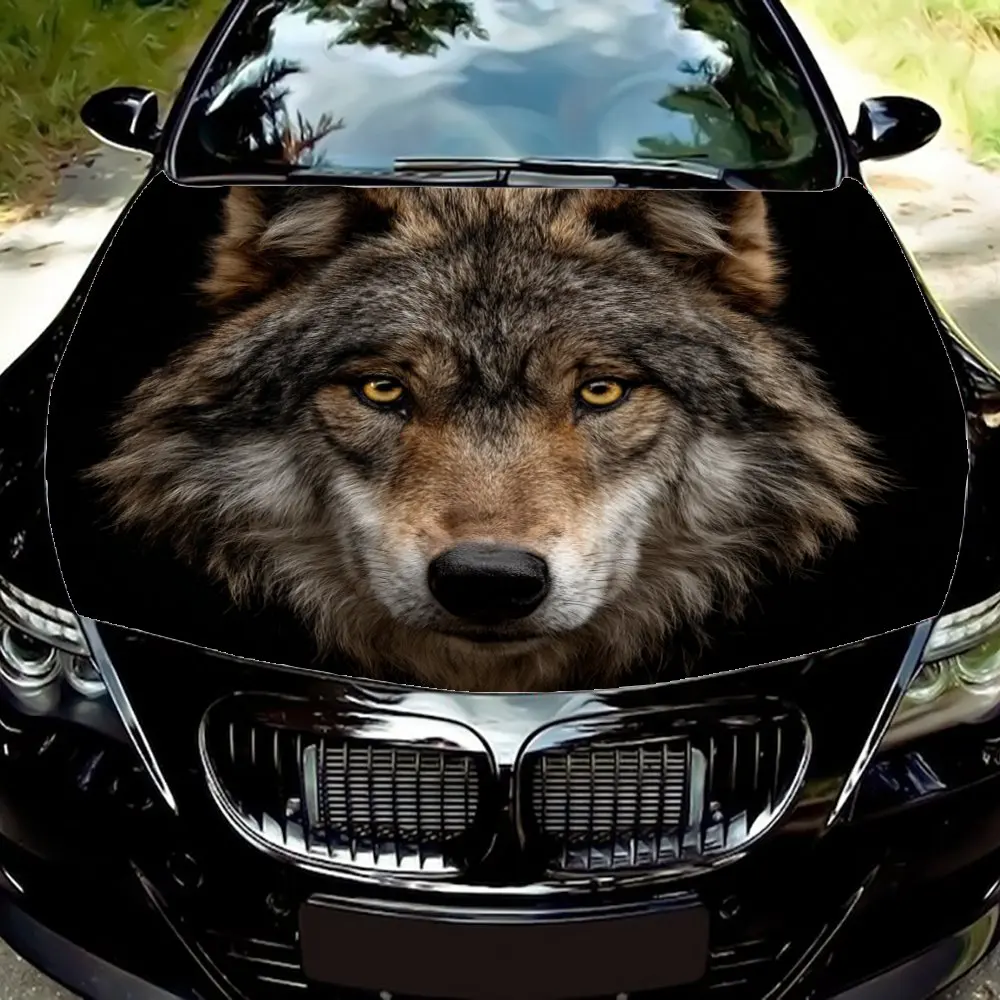 

The King In The Wilderness Premium Self-Adhesive Vinyl Hood Decal Sticker - Durable Weather-Resistant Car & Truck Accessories Fo