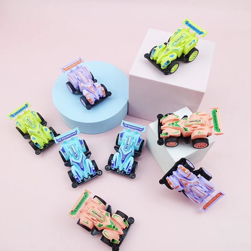 5Pcs Children's Puzzle Mini Car Toy Boys Simulatlon Pull Back 4WD Racing Car Toys Funny Model Kids Fun Holiday Birthday Gifts