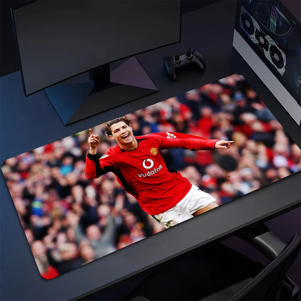 

C-Cristiano R-Ronaldo CR7 Mousepad Mouse Mat Desk Mat With Pad Gaming Accessories Prime Gaming XXL Keyboard Pad Padding Mat