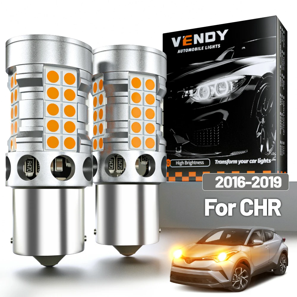 

2 шт. светодиодные указатели поворота для Toyota CHR 2016-2019, поворотные фонари 2017 2018, аксессуары Canbus