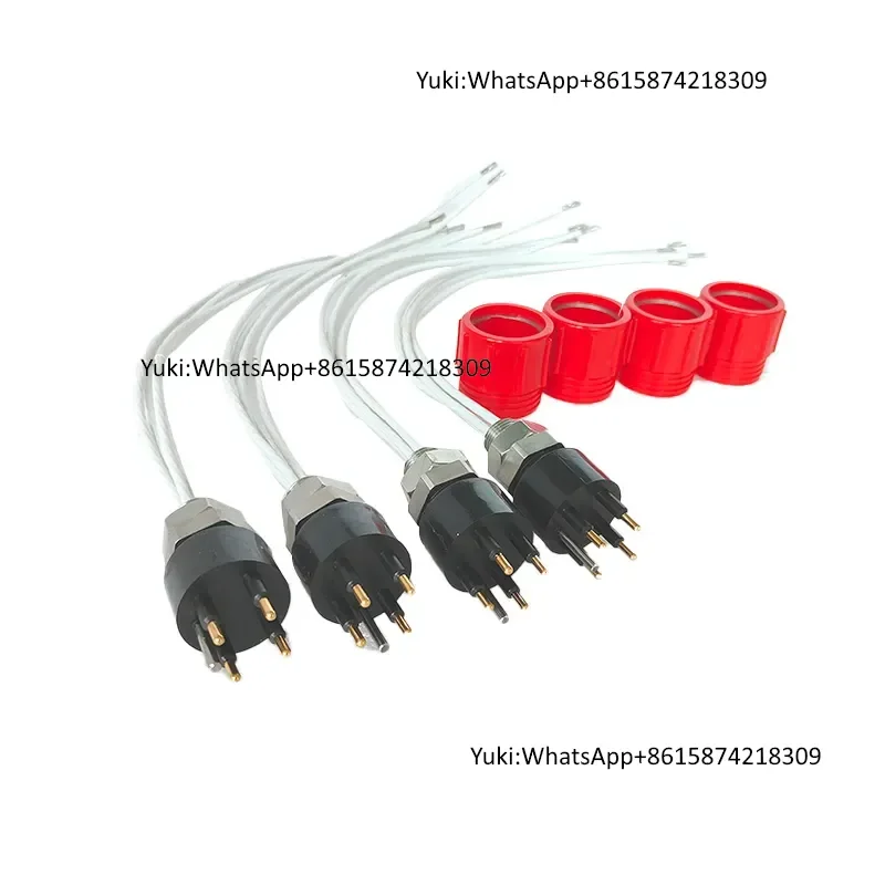 Bhb4m Reliable 4-Hole Underwater Connector for Robotics and Marine Use