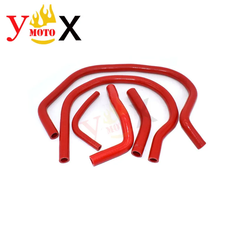 

N-MAX 200/300/400 Motorcycle 5PCS Red Radiator Hose Water-cooled Pipes Coolant Tube For YAMAHA NMAX200 NMAX300 NMAX400 2017-2019