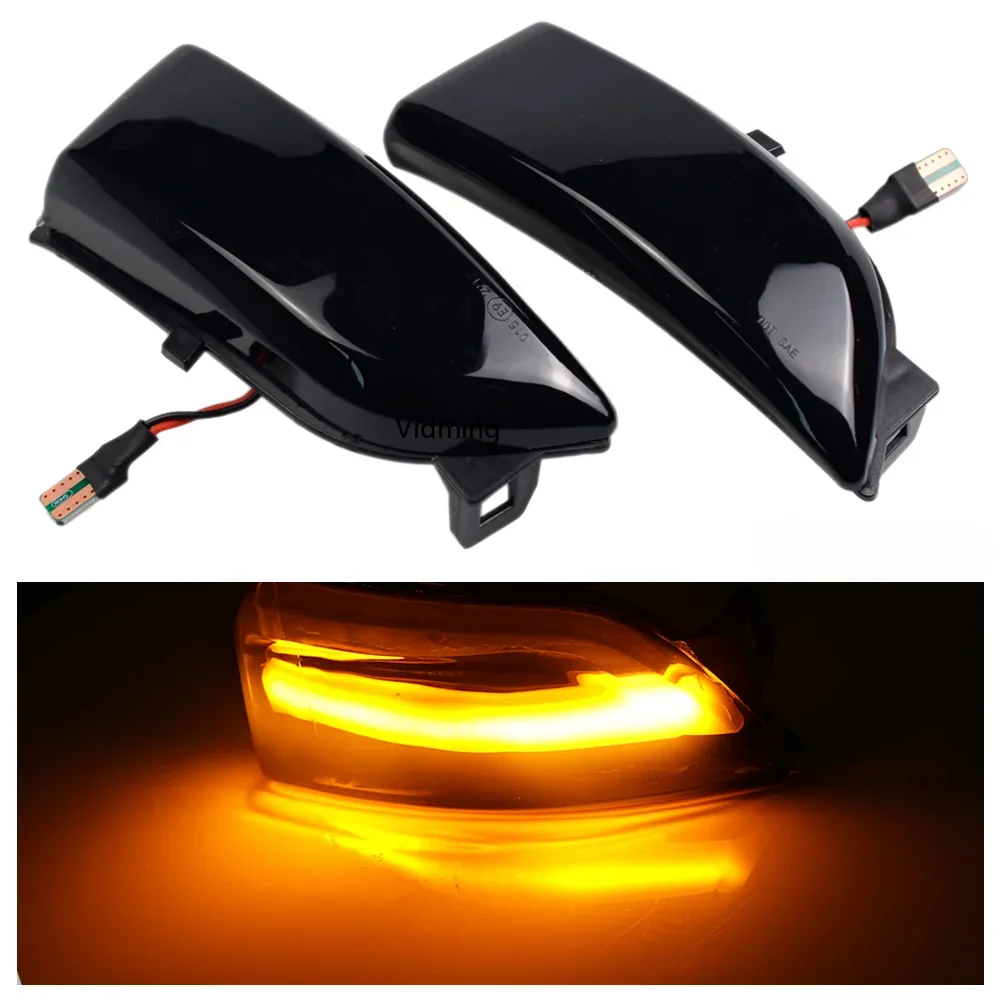 LED Dynamic Turn Signal Light Side Mirror Flashing Light Repeater Blinker For Ford Ranger T6 2012-2019 Raptor & Wildtrak Everest