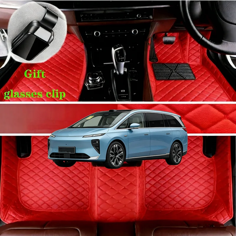 

Custom For ZEEKR 009 MPV 6/7-Seat 2022-2026 All Weather Car Floor Mats Car Accessories Carpets Covers Left /Right Hand Drive