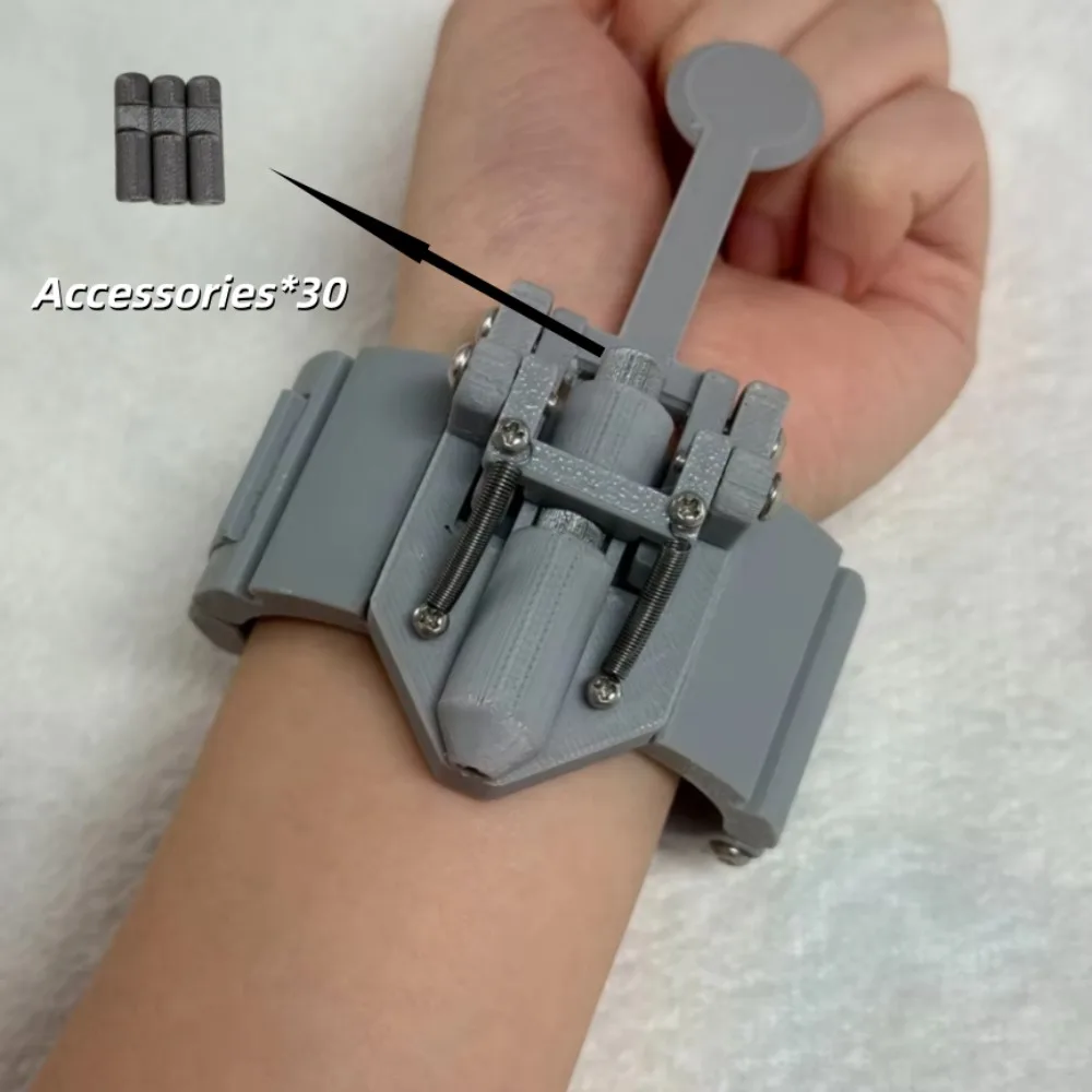 3D Printed Spider Silk Shooter Anime Movie Cosplay Prop Wearable Spider Launcher Accessory Halloween Party Roleplay Comic Con