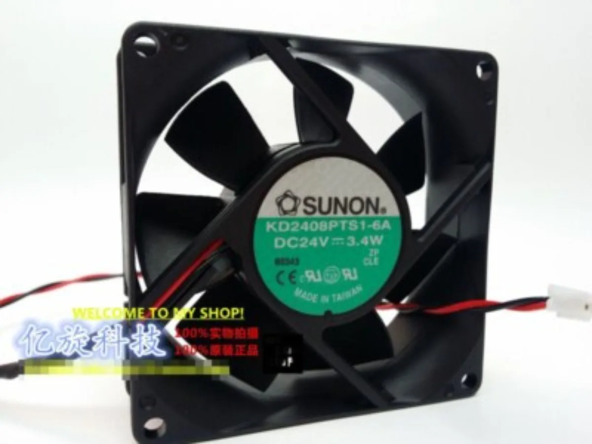

For SUNON 8025 8CM KD2408PTS1-6A 24V 3.4W cooling fan