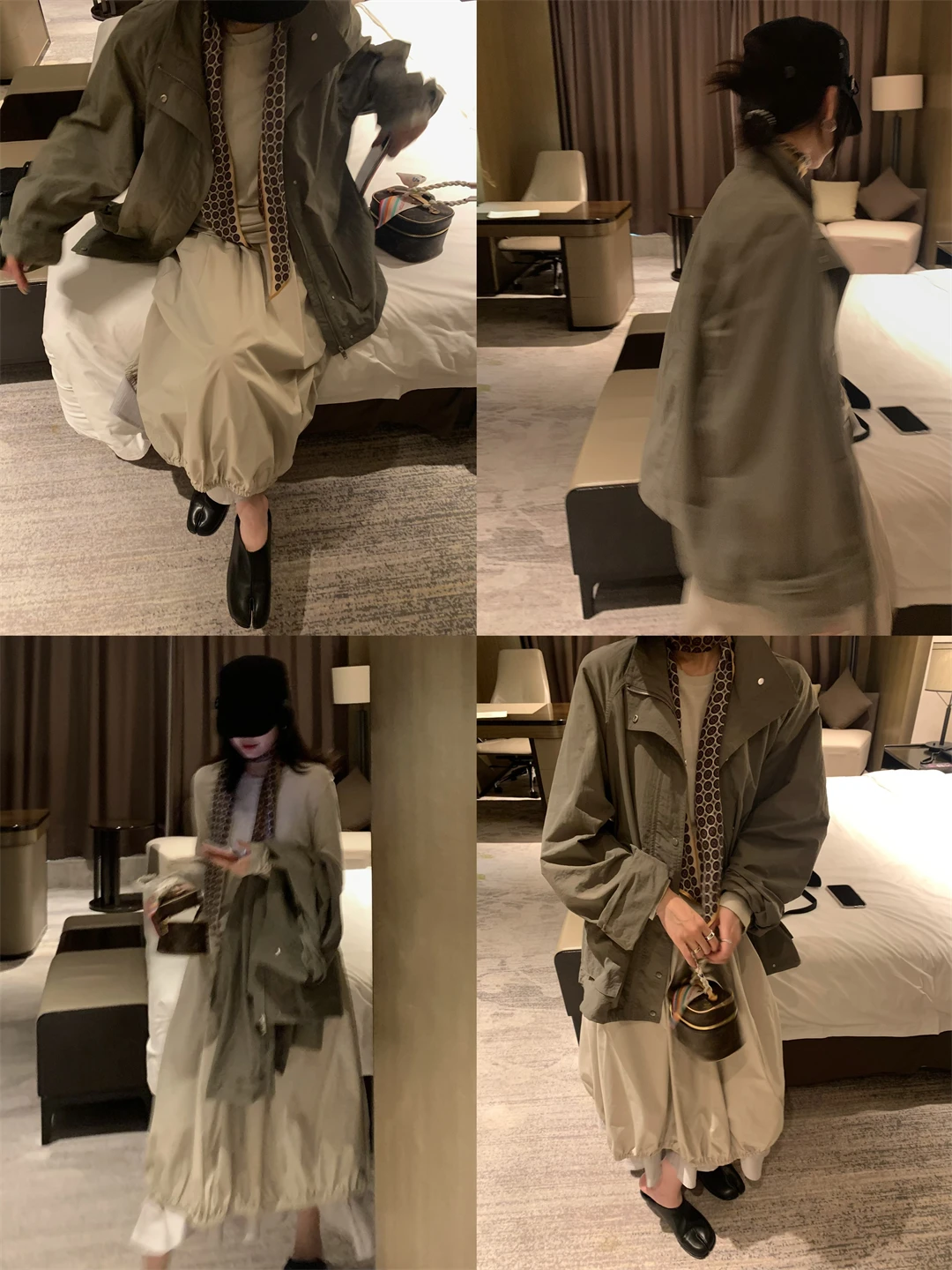 

Легкая повседневная куртка для весны и лета с защитой от солнца, воротником-стойкой, большими карманами, свободного кроя, короткая верхняя одежда