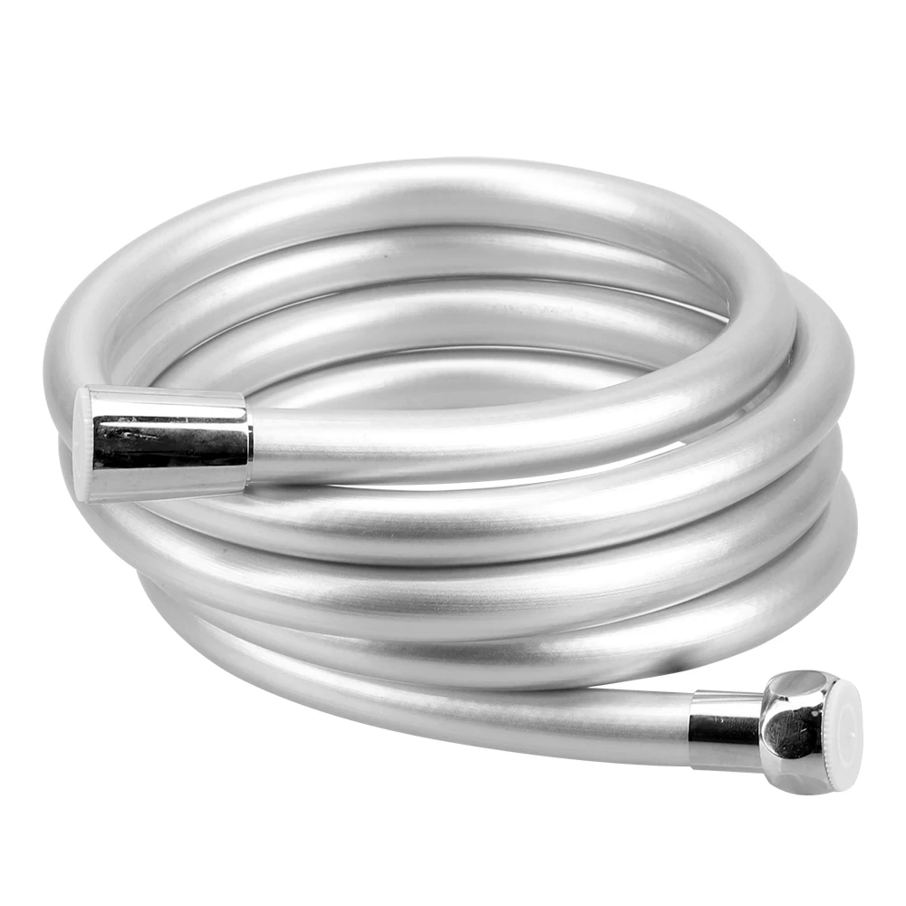 GI/2 Universal Interface Flexible Anti Winding 1.2/1.5/2m PVC Handheld Shower Hose Bathroom Accessories High Pressure