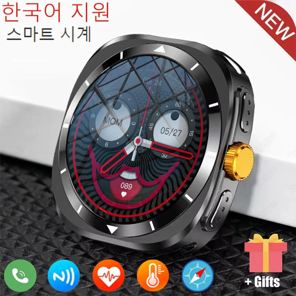 

Support Korean Watch 7 Ultra Outdoor Sports GPS NFC Smart Watch Men 1.53 inch AMOLED Always Display Bluetooth Call Smart Watch