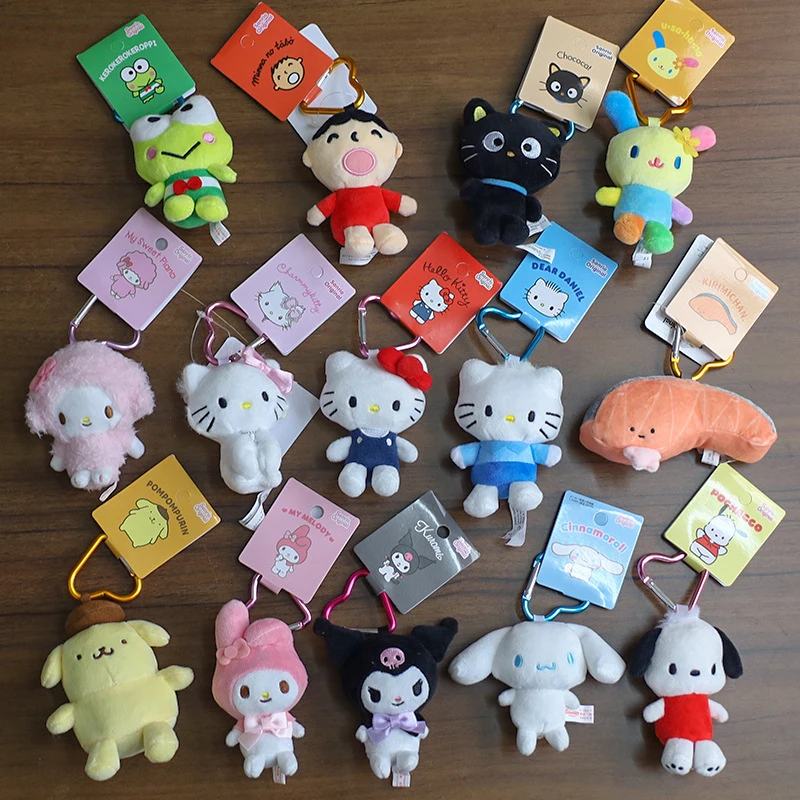 

Плюшевый брелок-кукла Sanrio: Love Kno Daniels, Sugarbunnies, Usahanas, Choco, Kuromi, Cinnamoroll — игрушка-талисман, подвеска для сумки, подарок