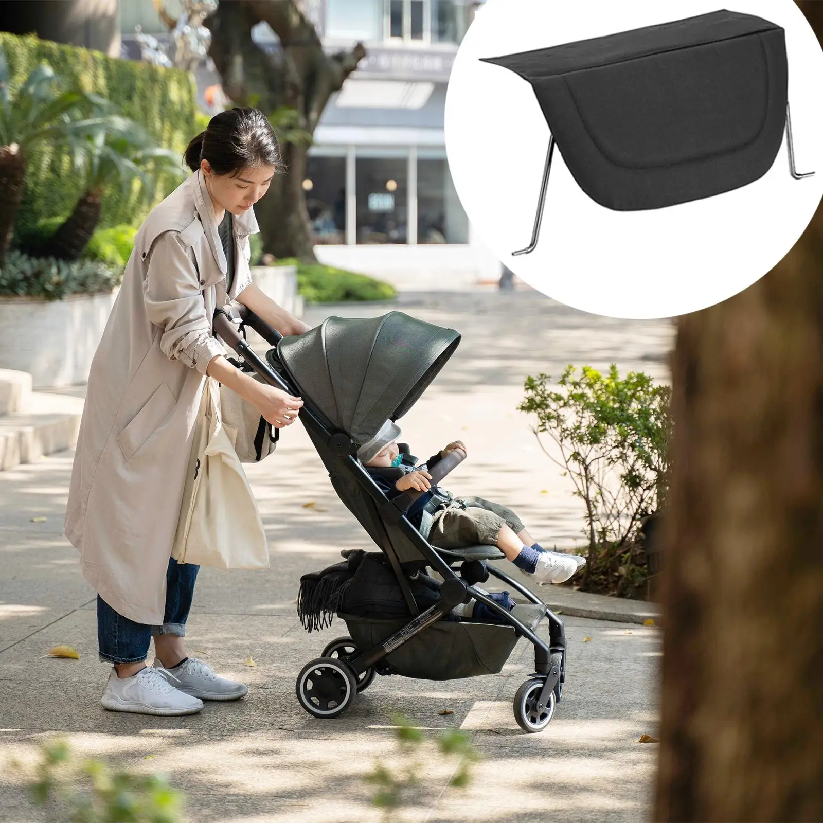 Extended Stroller Footrest Stroller Accessory Footboard for Aer+/aer Infant
