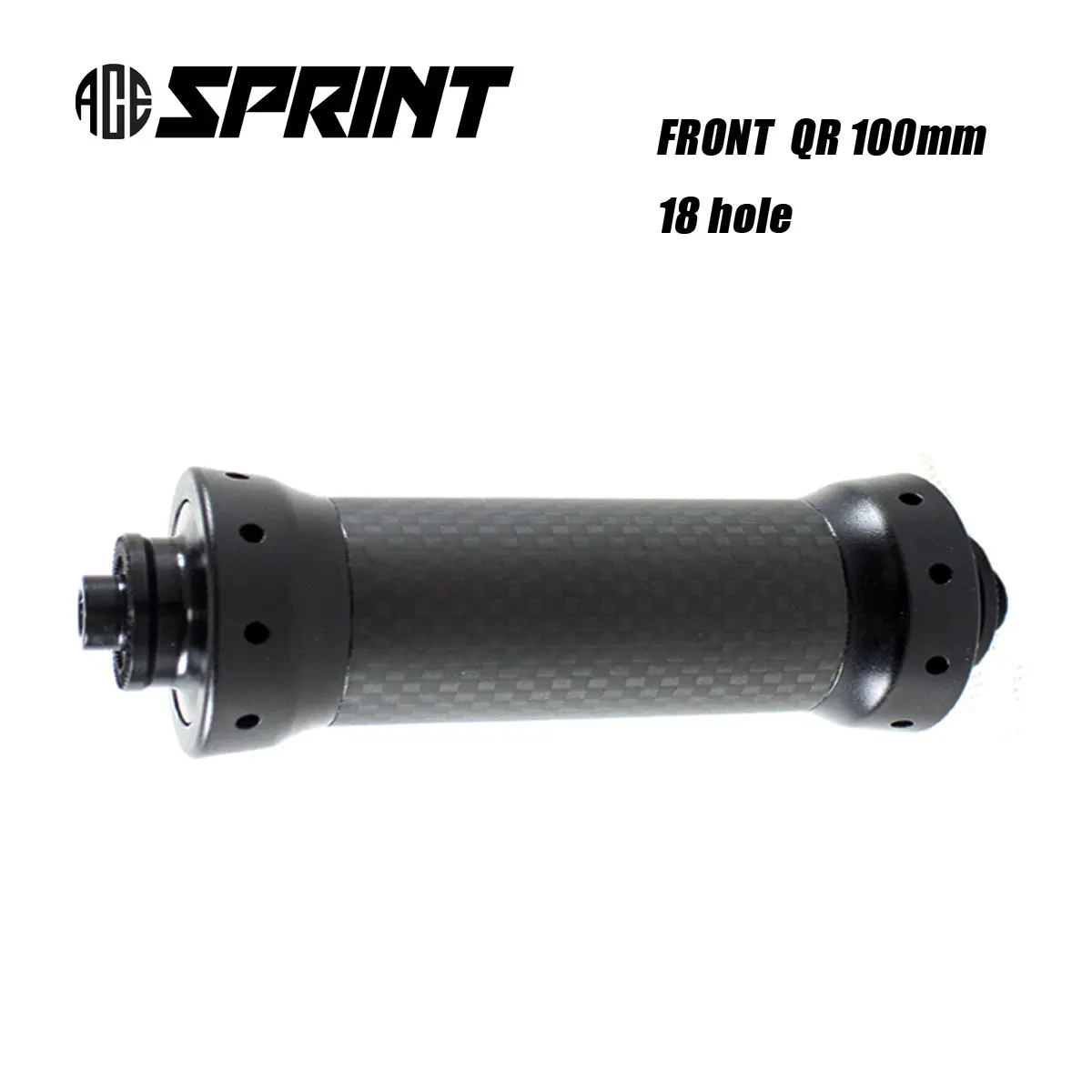 Acesprint Superlight Road Bicycle Hubs, Front 18 Rear 21 RR36 Sh1man0 10 11, Speed Wheels Include Quick Release, 335g