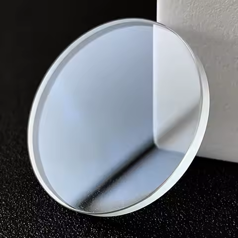 Mineral glass White transparent Suitable For EF-552 558 560 562 Flat Watch Mirror Accessories Watch Crystal Parts