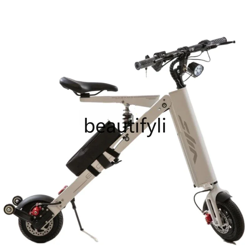 Folding electric car adult small electric scooter ultra-light portable transportation car mini electric