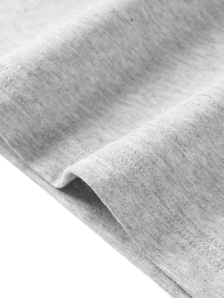 SIMWOOD 2025 Spring New Regular Fit 230gsm Breathable Sorona Fabric Long Sleeve T-shirts Men Half-zip Basic Tops image 6