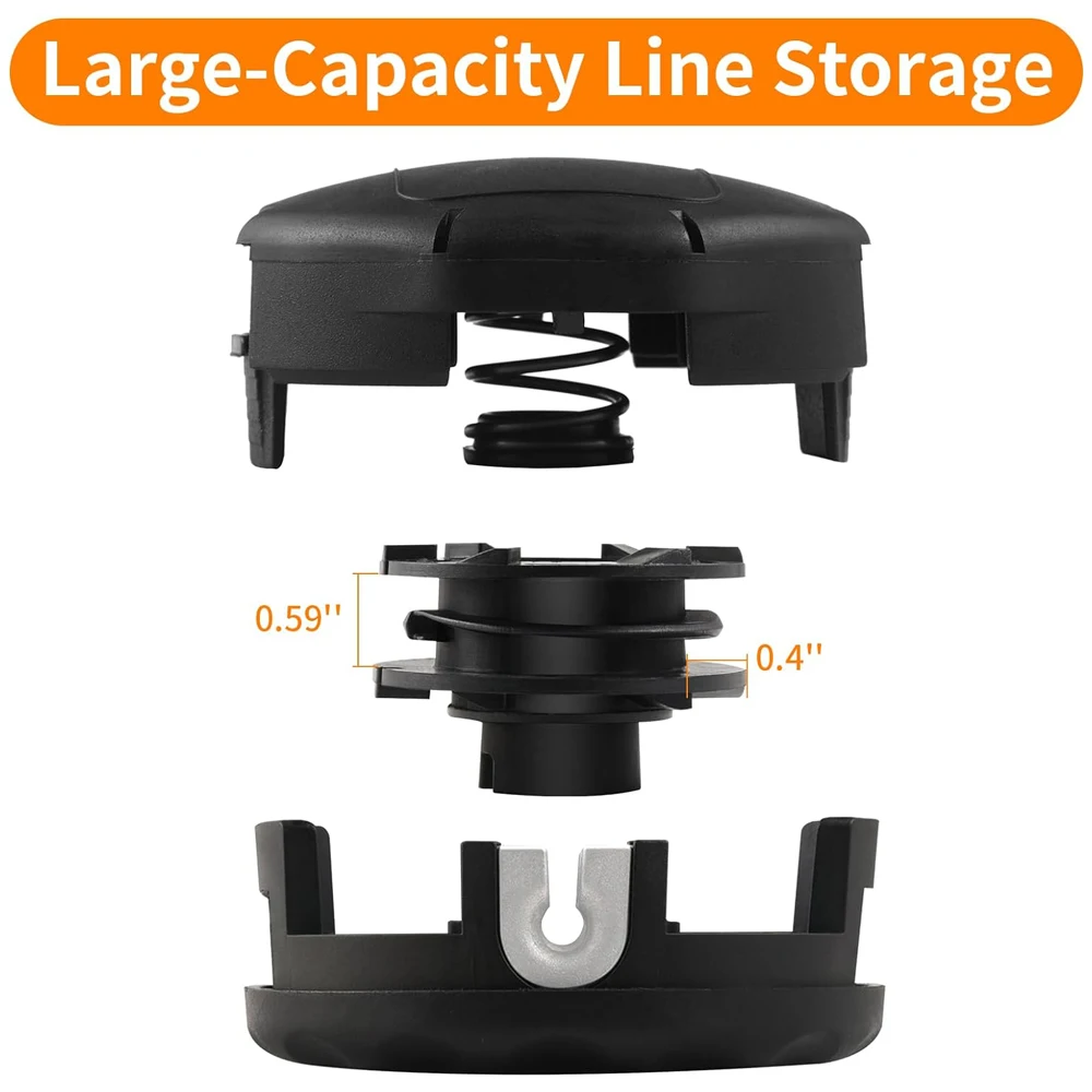 Cabezal de corte Universal Compatible con Echo Speed Feed 400, SRM225, SRM140, SRM202, SRM200, SRM210, PAS210, PAS211, PAS225