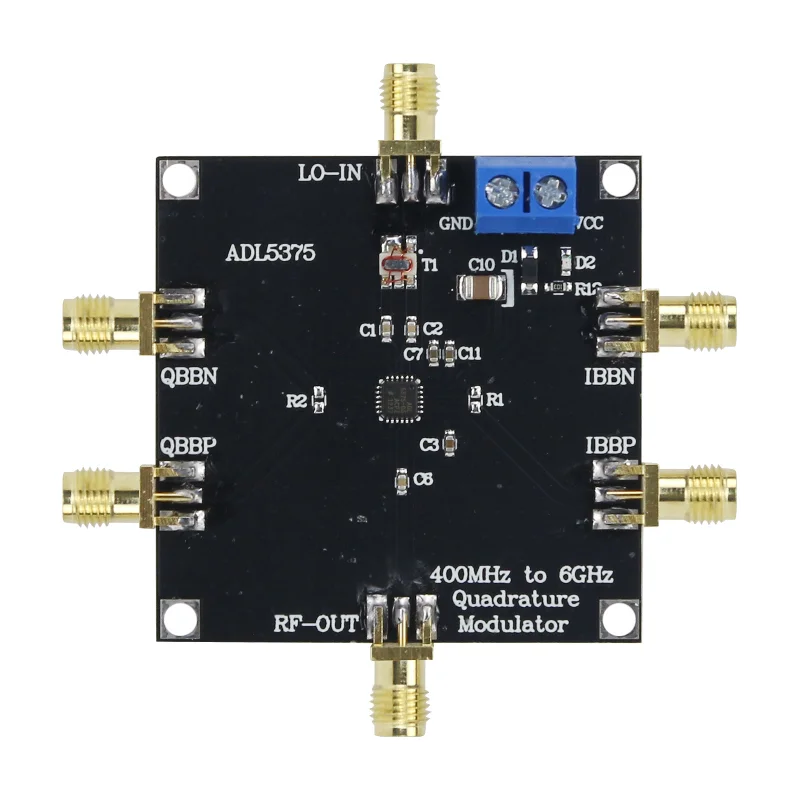 ADL5375 High-Performance IQ Modulator Module 400MHz To 6GHz Quadrature Modulator with LO 6G Balun