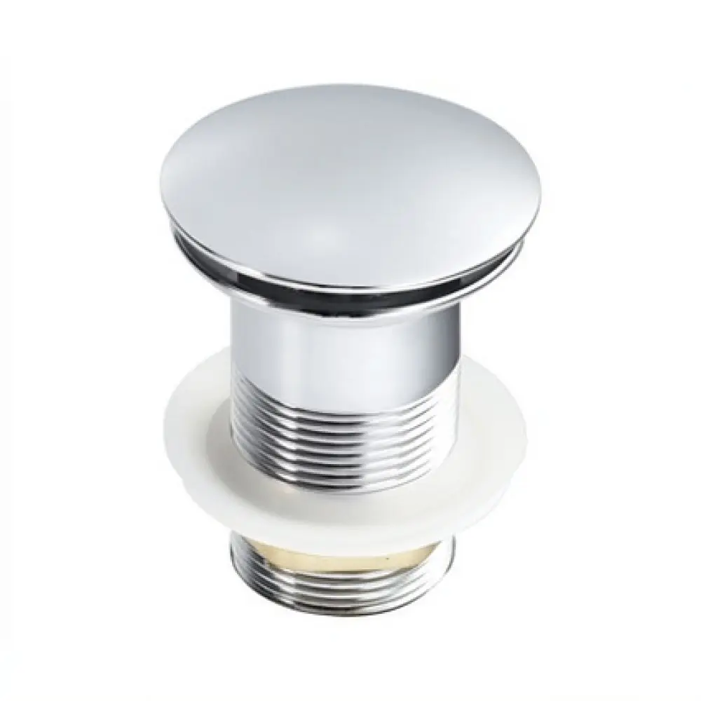 Adjustable Bathroom Sink Pop Up Drain Stopper Stainless Steel Basin Waste Plug 1 1 4 Inch Connector Overflow Protector