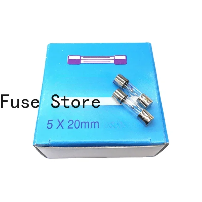 10PCS 5x20 Glass Safety Tube 250V  0.5A(500MA) 0.63A(630MA) 0.8A(800MA) 1A 1.5A 2A 2.5A 3A 4A 5A 6A 6.3A Fuse