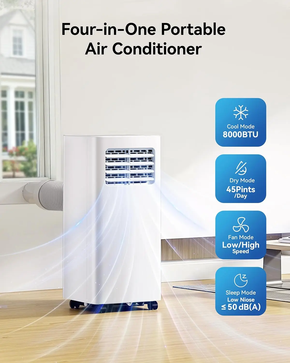 8,000 Btu Portable …