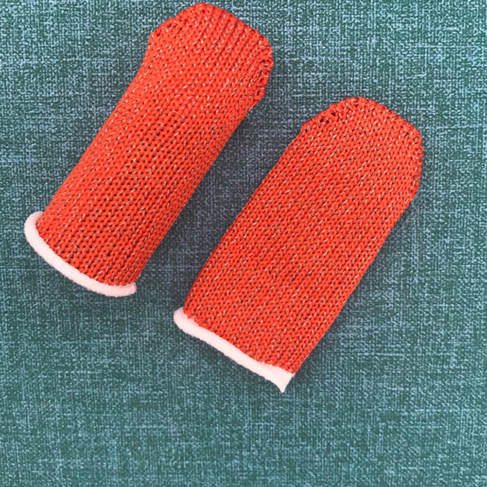 

10Pcs Anti-Sweat Game Finger Covers Ultra-Thin Protector for Phone Playing Accessories No Falling Off Random Color