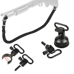 Sling Swivel Stud Mount Adapter Set For Remington 870 1100 Express 12GA 20GA Quick Release QD Sling Strap Buckles Kit Mount