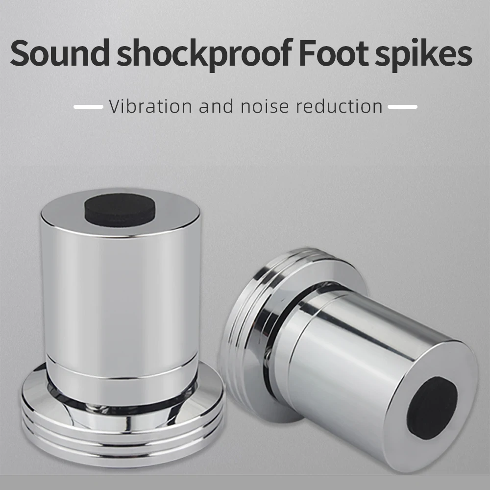 YYAUDIO HIFI Audio Shockproof Feet, Aluminum Alloy Isolation Stand Pads for CD Player & Main Speakers 1Pcs