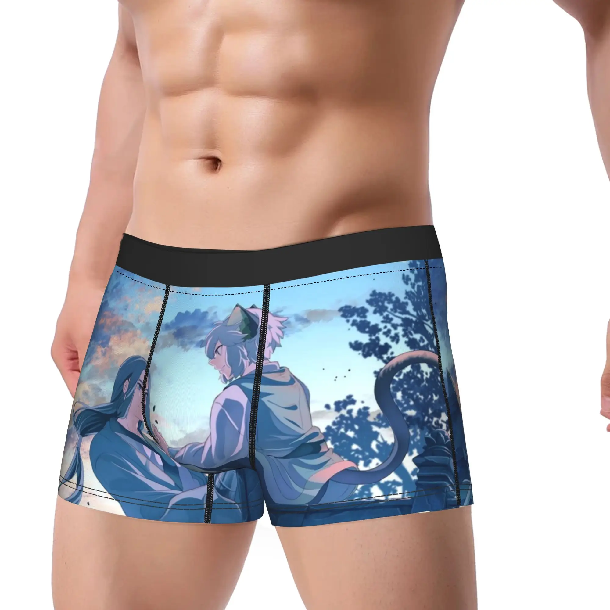 The Legend of Luo Xiaohei Underpants Homme Panties Men's Underwear  Comfortable Shorts Boxer Briefs