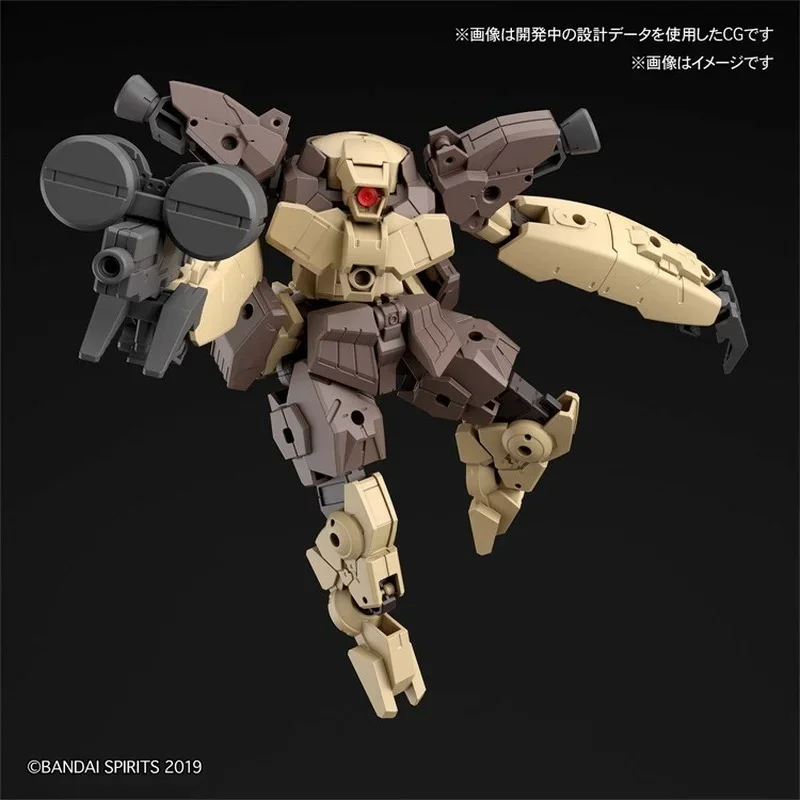 Bandai Originele 30MM Anime 1/144 BEXM-29 GARDONOUA BRUIN Action Figure Model Assemblage Speelgoed Collectible Model Cadeaus voor Kinderen