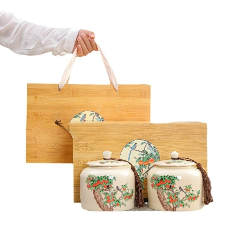 

Everything goes well, tea packaging, ancient tea cans, high-end single cans.