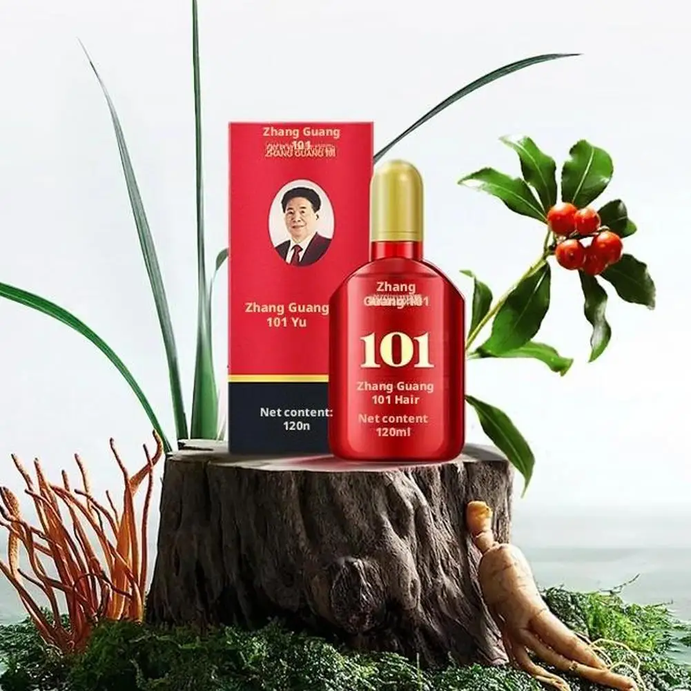 Zhang Guang 101 formula (101P) 120ml Chinese medicine therapy anti hair loss hair care nourish the hair follicle hair regrowth