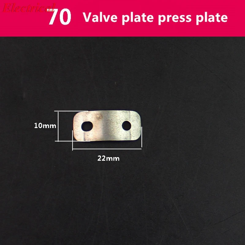 1pc premere la piastra della valvola per 51 65 70 80 95 testata testata piastra della valvola piastra di ferro tipo di cinghia pistone Air Com Press o