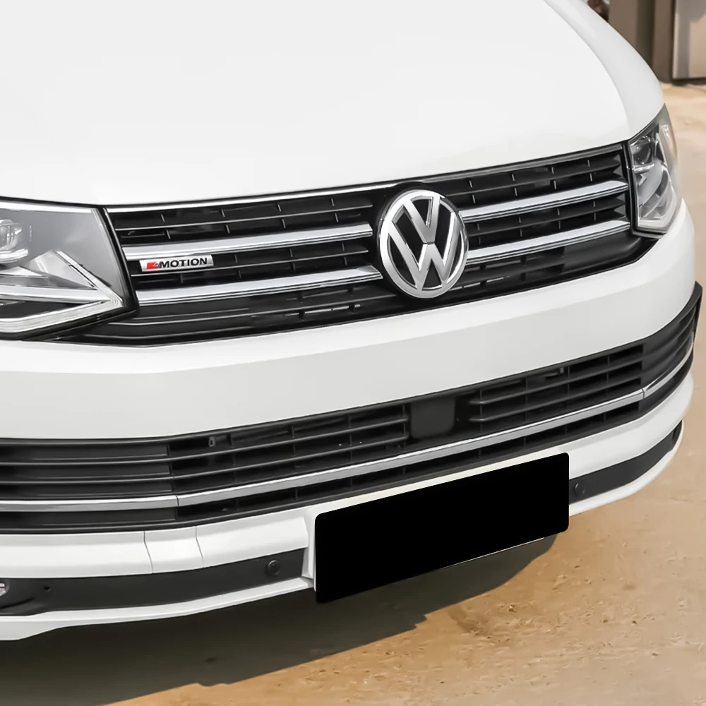 Car Front Radiator Grill Badges Logo Rear Trunk Emblem Lid Covers Sticker Auto Accessories For Volkswagen VW 16-20Transporter T6