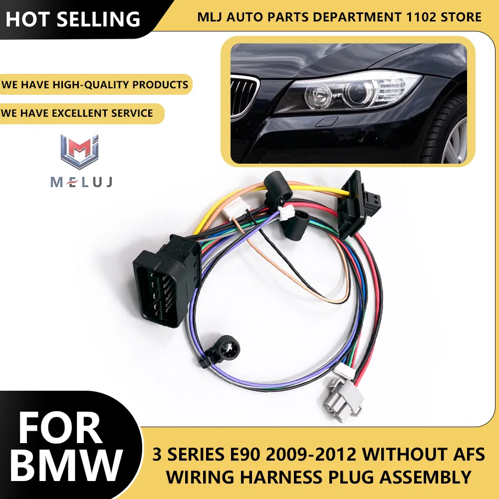 For BMW 3 Series E90 320 325 330 2009 2010 2011 2012 Headlight Internal Wire Harness Plug And Play DRL Wiring Harness Assembly