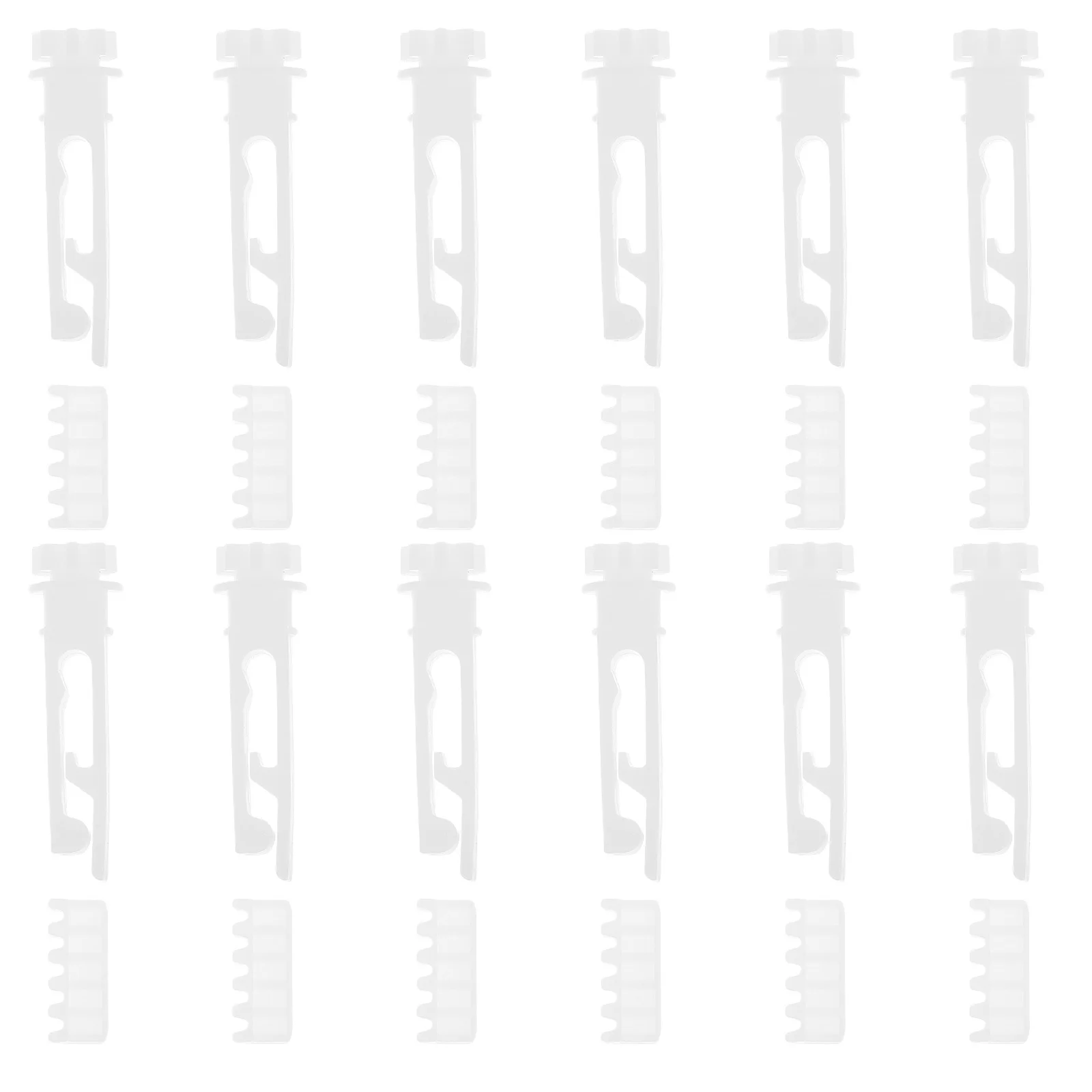 

1Set Vertical Blind Repair Stems Plastic Replacement Parts Pulley Attachments for Smooth Sliding Window Blinds Repair Kit