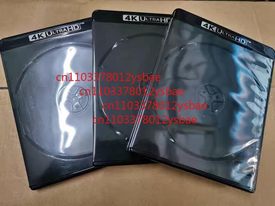 

4K ULTRAD HD BDR Blu Ray Disc Case CD DVD Disc Box Plastic Foldout For 6 Discs PS4 PS5 5Pcs/Pack