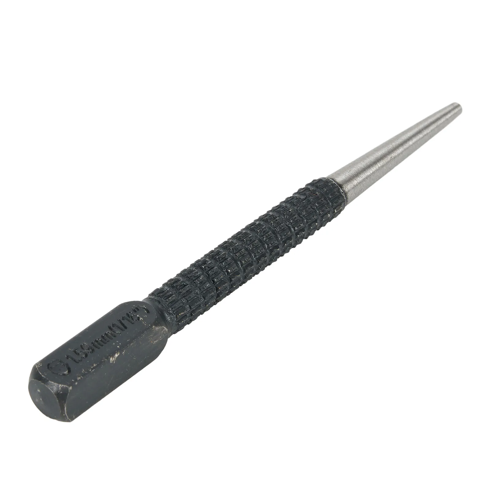 5pc Nail Punch Set Knurled Body Square Punch Alloy Steel Center Punch Metal Wood Marking Drilling Tool Breaker Puncher Hand Tool