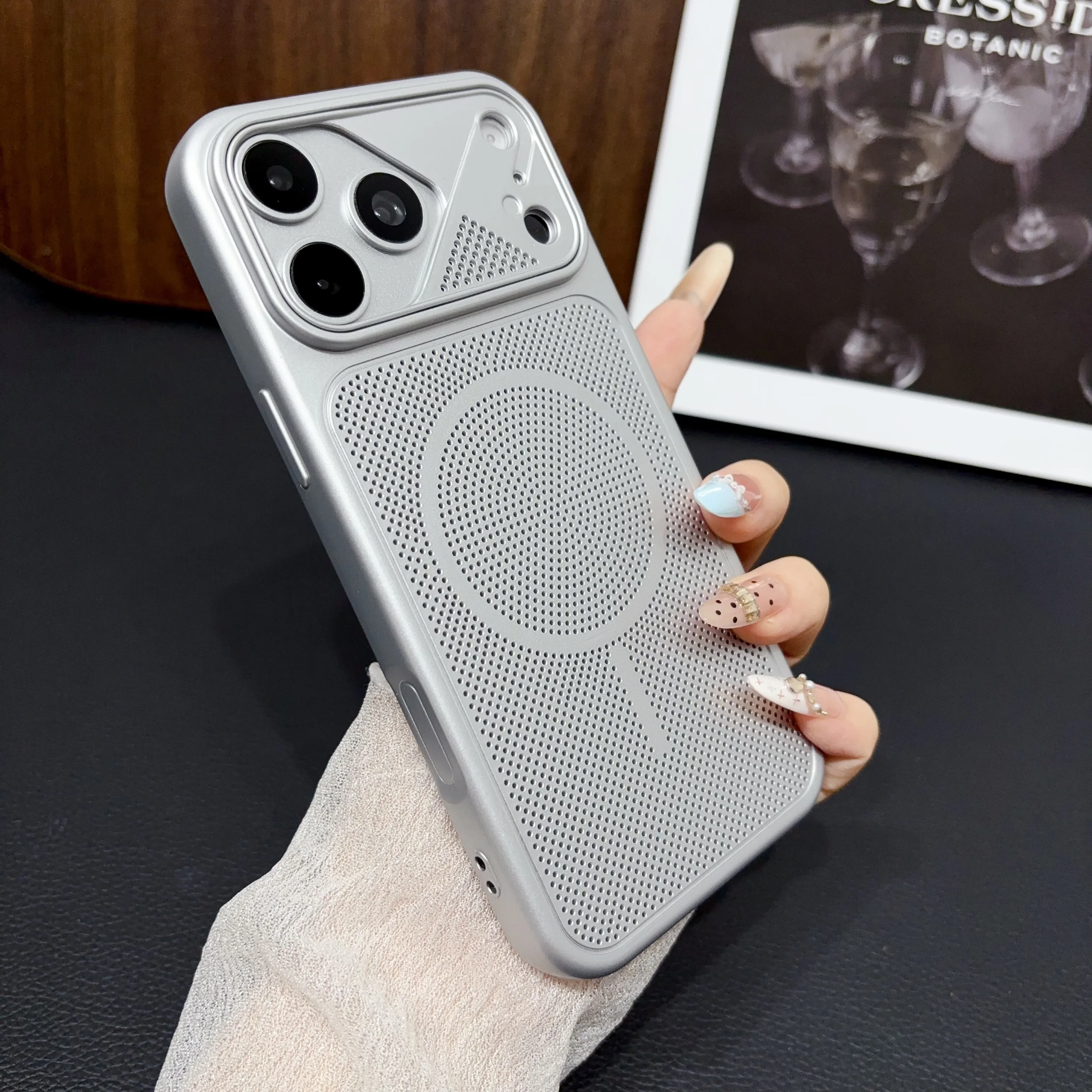 Heat Dissipation Mesh Breathable Case - Сетчатый чехол с MagSafe для отвода