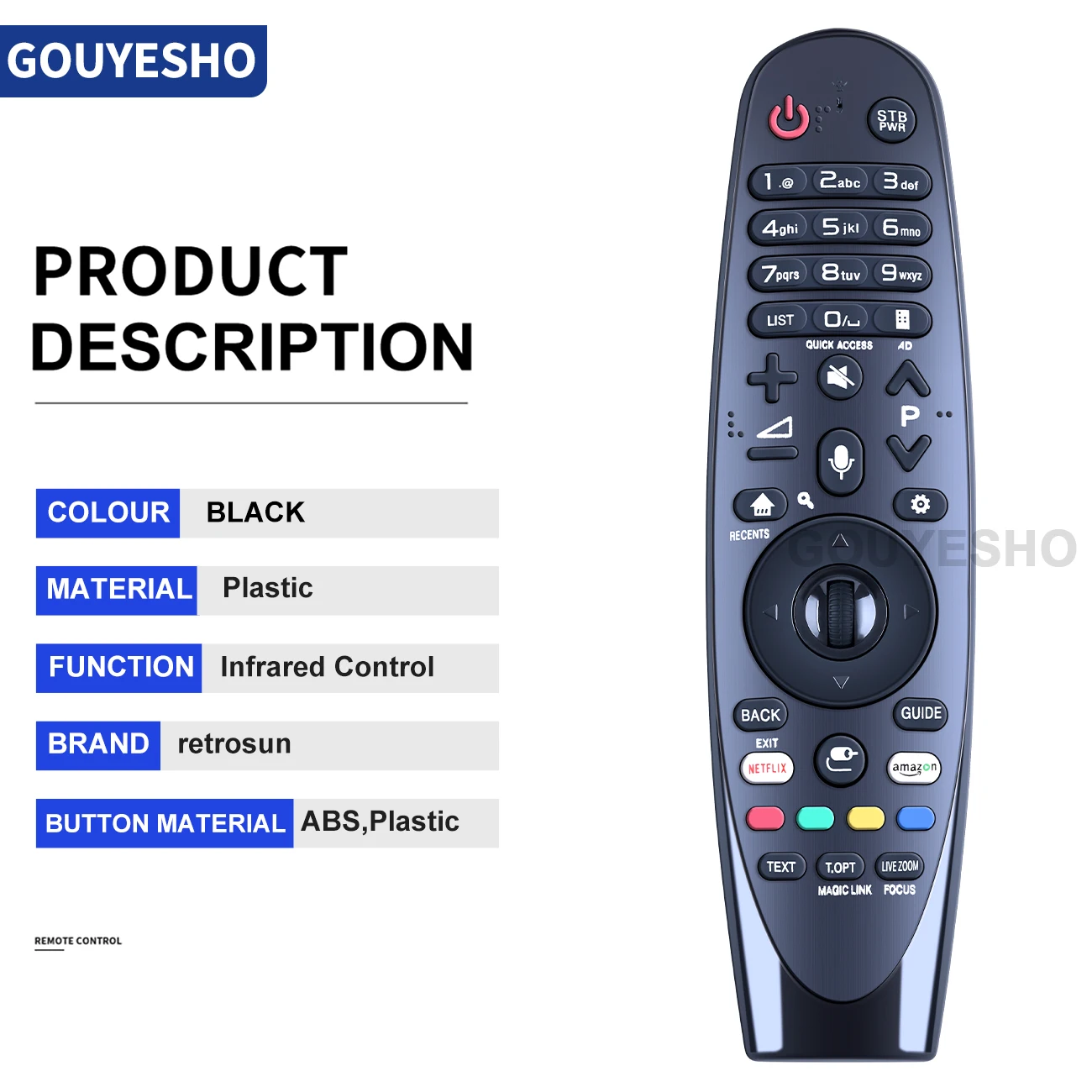 New Magic Voice Remote Control for SMART LED LCD 4K TV AN-MR600 AN-MR650A AN-MR18BA MR20GA AKB75855501 AN-MR19BA AKB75855503