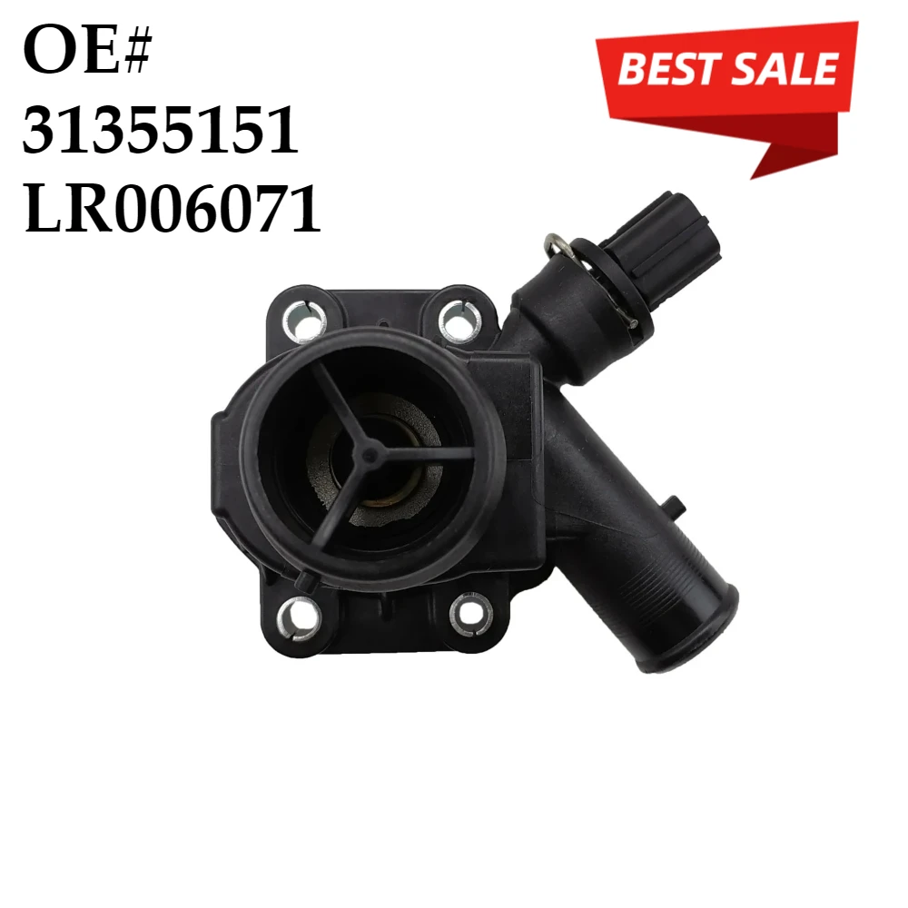 Engine Coolant Thermostat Housing Fit Land Rover Freelander 2 / LR2 3.2L Petrol 2008 Volvo S60 31355151 LR006071
