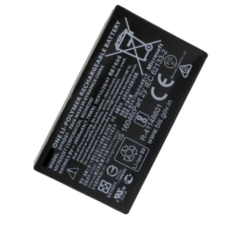 2050 мАч 3,8 В для Microsoft XBOX Elite 2 Series 1797 2050 мАч 3,8 В Высококачественный аккумулятор Новый аккумулятор DYND01 2050 мАч 3,8 В