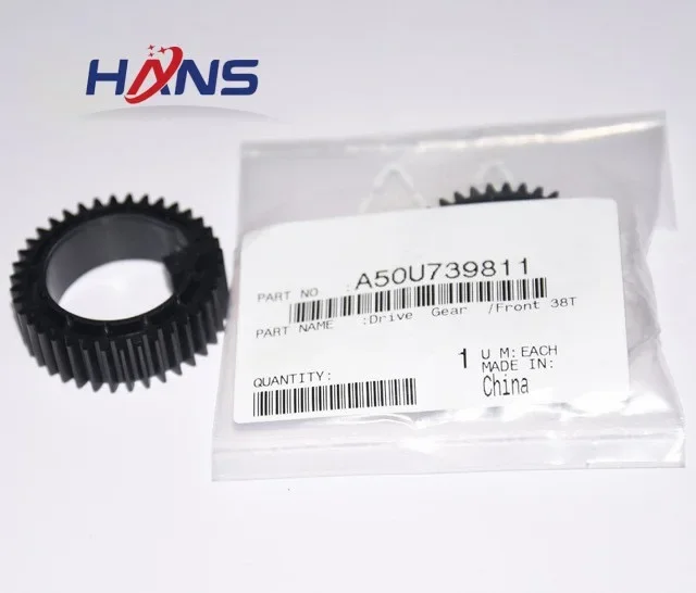 FOR KONICA MINOLTA Bizhub Press C1060L C1070L C1060 C1070 38T UPPER FUSER DRIVE GEAR KIT A50U739811 A50U725001